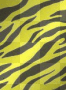 Yellow Tiger Stripes Background