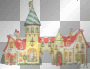 anime christmas gingerbread house deco