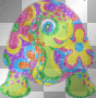 glitter turtle '