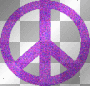 Purple-Glitter-Peace-Sign