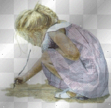 writing in the sand