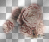 DODATKI DECO VINTAGE TRANSPARENT FLOWER 