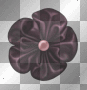 purple flower button purple flower button