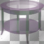  Coffee Table~Purple  