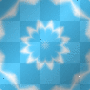 Kalidescope Anamating Flower~Neon Blue BG Kalidescope Anamating Flower~Neon Blue BG