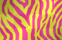 Yellow and Pink Zebra Stripes