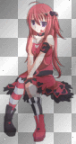 anime girl (red)