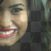 demi smile