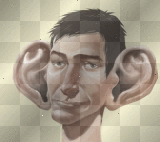 man with big ears