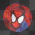 Glowing Spiderman cirlce