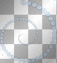☺©Light Blue Diamonds Spiral®☺