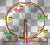 riesenrad mit smilies