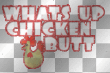 Chicken butt