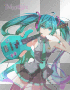cool hathune miku whit guitar cool hathune miku whit guitar