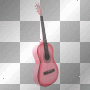 pink guitar