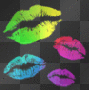 flashing kisses