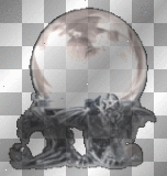 Halloween crystal bowl Halloween crystal bowl