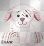 Webkinz peppermint puppy