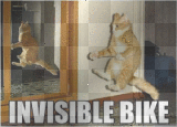 INVISIBLE BIKE :D