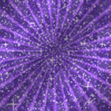 Spiral Spinning Glitter BG~Purple
