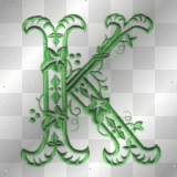 victorian letter k
