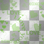 Love Notes Transparent BG~Green