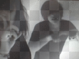 emo couple stamp