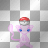 mew bouncing a pokeball