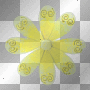 Daisy With Swirl Pattern~Yellow
