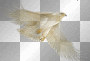 glitter white bird