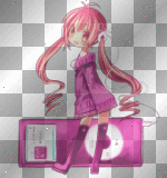 pink i-pod girl [_crazyfairy_]