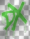 dx glitter logo