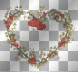 heart vines wreath ' animated glitter heart vines wreath ' animated glitter
