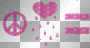 PInk Peace Love & Equality 
