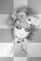 vintage woman - black & white
