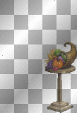cornucopia & table