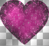 Tp -Hoy Pink Glitter Heart