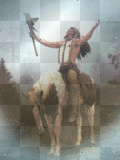 Indian on a horse