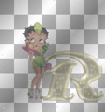 betty boop glitter r