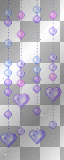 hanging hearts:)
