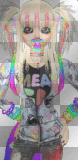 I.M.V.U. pretty rave girl