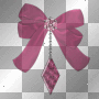 ☺©Magenta Bow-Charm®☺