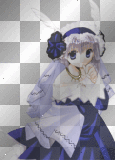 Anime girl blue Anime girl blue