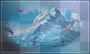 zima winter animated background glitter 