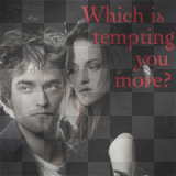 Twilight animated quote - Which is tempting you more, my blood or my body?