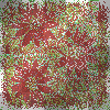 red glitter explosion