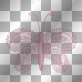 Borboleta pink