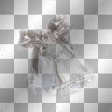 amon winter deco crystal