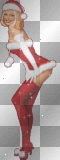 CHICA SEXY VISTE  COMO PAPA NOEL