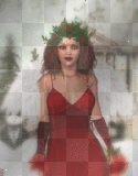 Red Christimas Fairy